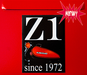 NEW! The Z1 since 1972 magnetic sticker